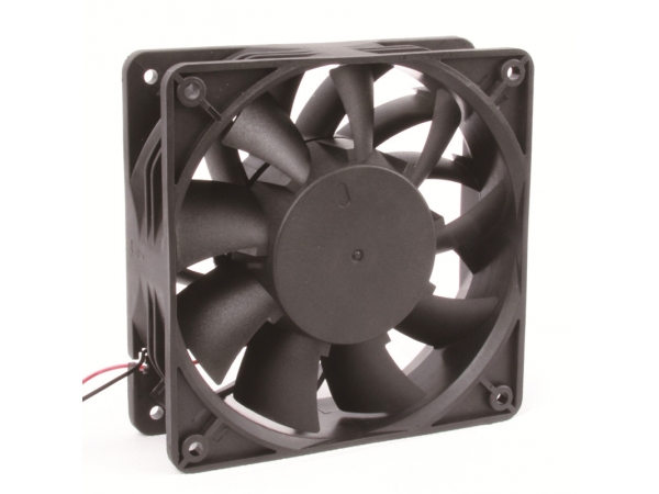 What types of cooling fans are usually divided into